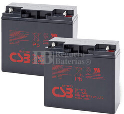 Baterías de sustitución para SAI APC SUA750XL