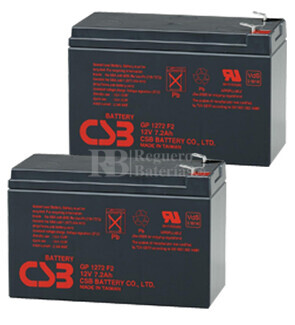 Bateras de sustitucin para SAI APC SU700RM - APC RBC22