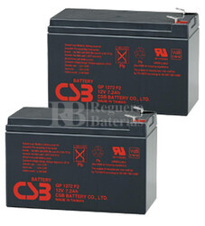 Baterías de sustitución para SAI APC SU600 - APC RBC32