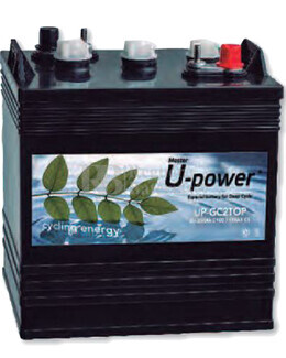 Batera para plataforma elevadora  6 Voltios 250 Amperios  U-POWER UP-GC2TOP