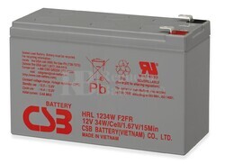 Bateria para Bicicletas Electricas 12 Voltios 9 Amperios CSB HR1234F2
