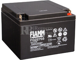 Batería para Alarma de 12 Voltios 27 Amperios FIAMM FG22703