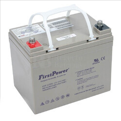 Batera GEL Carrito de Golf 12 Voltios 33 Amperios FIRSTPOWER LFP1233G