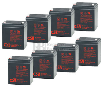 Bateras RBC43 de reemplazo para SAI APC