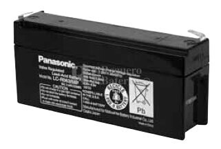 Bateria Panasonic LC-R063R4P 6 Voltios 3,4 Amperios
