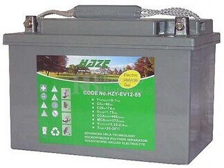 Batera Gel 12 Voltios 70 Amperios Haze HZY-EV12-70J