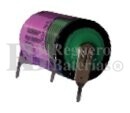 Bateria Tadiran SL-750-PT - 1-2AA 3,6 Voltios 1,1 Amperios 3 Pines C.I.