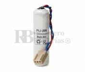 Pack de Litio 3,6 Voltios 2.600 mAh 14,5x52,0mm SAFT