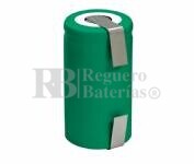 Bateria para montaje de packs de emergencia Sub-C 1.2V 2.400mAh