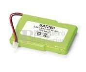Packs de baterias recargables 3.6 Voltios 550 mAh NI-MH 49,2x33,4x6,2mm