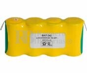 Packs de baterias recargables 4.8 Voltios 4.500 mAh NI-MH 101,0x18,0x25,0mm