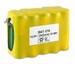 Bateria recargable pre-cargada 12 Voltios 2.700 mAh NI-MH 71,0x28,0x51,0mm