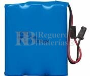 Packs de baterias recargables 3.6 Voltios 940 mAh AA NI-CD 42,0x49,0x14,0mm