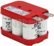 Packs de bateras recargables SAFT VTF 6 Voltios 1.500 mAh NI-CD 70,0x45,0x46,0mm 