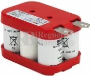 Packs de baterías recargables SAFT VTF 6 Voltios 1.500 mAh NI-CD 70,0x45,0x46,0mm 