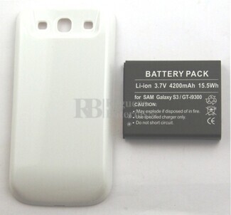 Bateria para SAMSUNG Galaxy S III, Galaxy S 3, GT-I9300 (4.200 mAh)