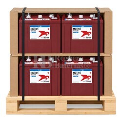 Pack 4 Bater�as instalaci�n Solar Trojan T-125 6 Voltios 266 Amperios