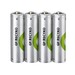 Pack 4 bater�as recargables 1,2 Voltios 2.600 mAh AA GP
