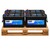 4 Bater�as Solar con mantenimiento | 12 Voltios 250 Amperios FQS12-250-T