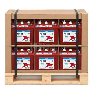 Pack 6 bater�as Trojan T-105 225 Amperios 6 Voltios borne tipo coche AP