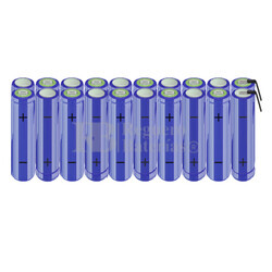 Packs de baterías AA 24 Voltios 2.000 mAh NI-MH RB90033711