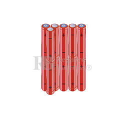 Packs de baterías AAA 14.4 Voltios 800 mAh NI-MH RB90033837