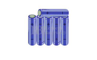 Batera AA 7.2 Voltios 2.000 mAh NI-MH RB90033428