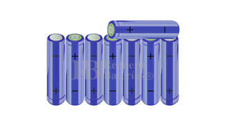 Batera AA 9.6 Voltios 2.000 mAh NI-MH RB90033503