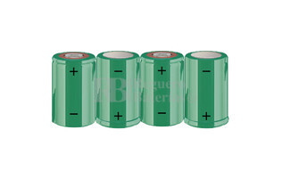 Packs de bateras recargables SUB-C 4.8 Voltios 1.900 mAh NI-CD RB90033391