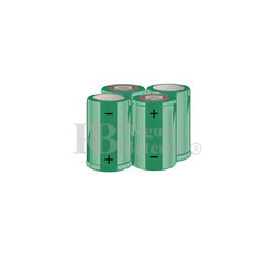 Packs de baterías recargables SUB-C 4.8 Voltios 1.900 mAh NI-CD RB90033635