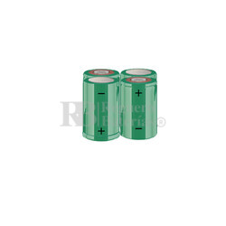 Packs de baterías recargables SUB-C 4.8 Voltios 1.900 mAh NI-CD RB90033645