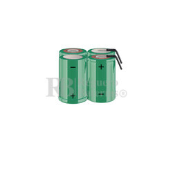 Packs de baterías recargables SUB-C 4.8 Voltios 1.900 mAh NI-CD RB90033720