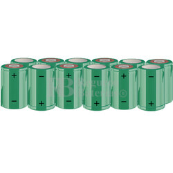 Packs de baterías SUB-C 14.4 Voltios 1.900 mAh NI-CD RB90033630