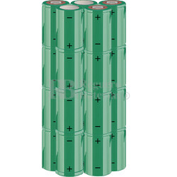 Packs de baterías SUB-C 24 Voltios 1.900 mAh NI-CD RB90033593