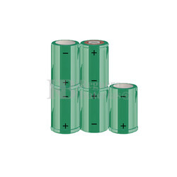 Packs de baterías SUB-C 6 Voltios 1.900 mAh NI-CD RB90033683