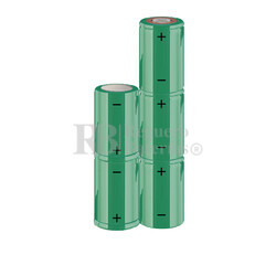 Packs de baterías SUB-C 6 Voltios 1.900 mAh NI-CD RB90033684
