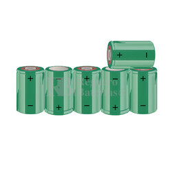 Packs de baterías SUB-C 7.2 Voltios 1.900 mAh NI-CD RB90033640