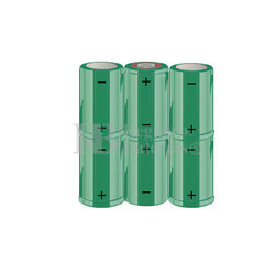 Packs de baterías SUB-C 7.2 Voltios 1.900 mAh NI-CD RB90033692