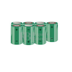 Packs de baterías SUB-C 8.4 Voltios 1.900 mAh NI-CD RB90033621