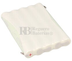 Batera recargable 12 Voltios 2.500 mAh NI-MH 70,0x100,0x14,0mm