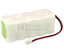 Batera recargable 12 Voltios 4.500 mAh NI-MH 127,2x51,4x48,6mm