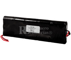 Packs de bateras recargables 18 Voltios 2.000 mAh NI-CD 67,2x210,0x22,5mm
