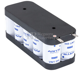 Packs de baterias recargables SAFT 12 Voltios 4.000 mAh VTD NI-CD 167,0x70,0x66,0mm