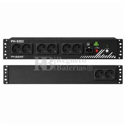 PH 9202 SAI Rack 800 VA 480 W Phasak Interactivo