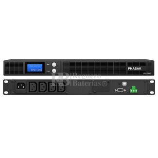 PHASAK PH7540 SAI Rack Slim Interactivo 750 VA 450 W
