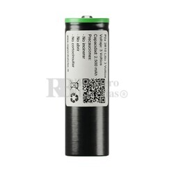 Pila 2R10 Litio Multmetro ICE 680E 3 Voltios 2.500 mAh