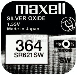 Pila Maxell SR621SW - 364