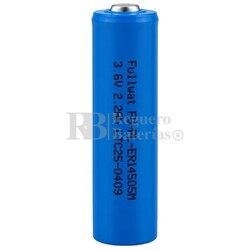 Pila de litio ER14505M 3.6 Voltios 2.200 mAh