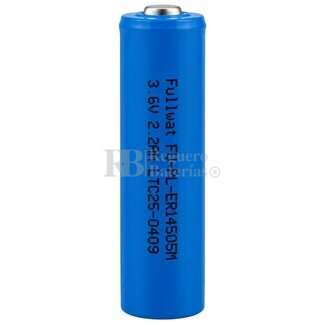 Pila de litio ER14505M 3.6 Voltios 2.200 mAh