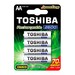 4 Bateras recargables 1.2 Voltios 2,6 Amperios Toshiba TNH-6GAE